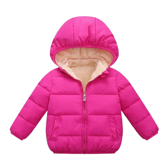 Brookmonts Kids’ Hooded Winter Jacket – Thick Plush Warm Coat
