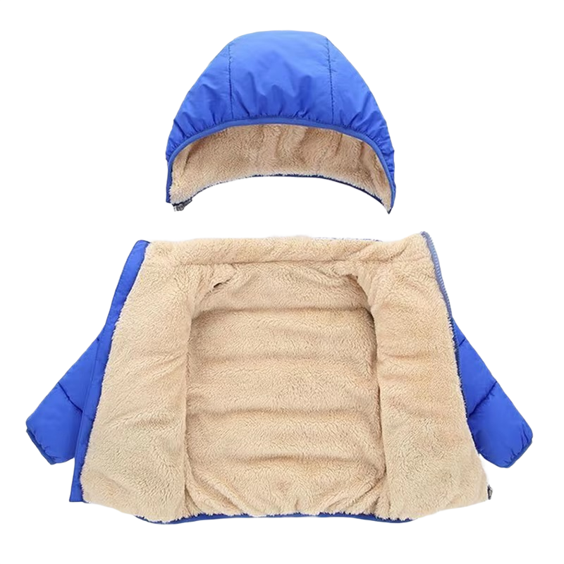 Brookmonts Kids’ Hooded Winter Jacket – Thick Plush Warm Coat