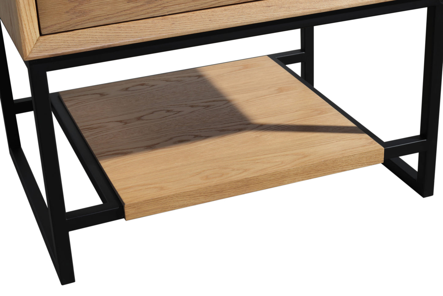 Laviva - Alto 30" California White Oak Bathroom Vanity with Pure White Phoenix Stone Countertop
