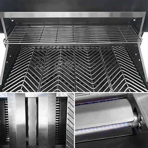 Cal Flame - BBQ Built In Grills G 4 BURNER
