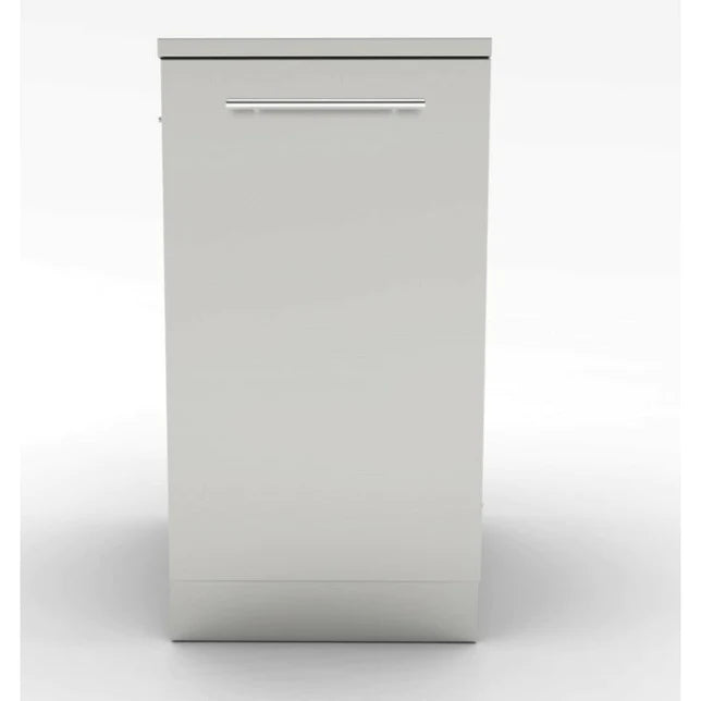 SUNSTONE 18" Trash Drawer Cabinet with Two Top Loading Bins