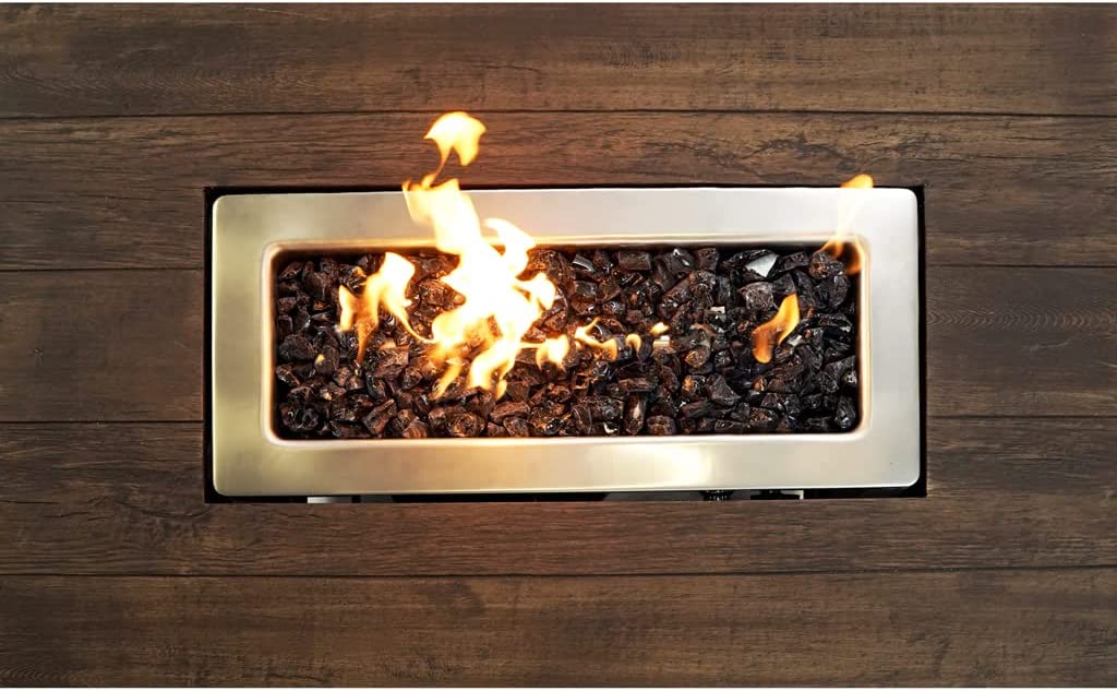 MR. BAR-B-Q The Marc, 40 x 28 Rectangular Gas Outdoor Fire Pit