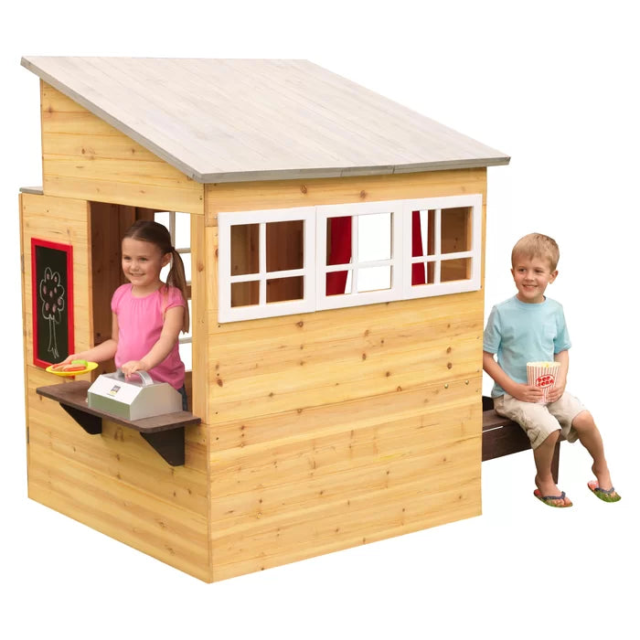 Modern 70.9''x 48.9'' Outdoor Playhouse