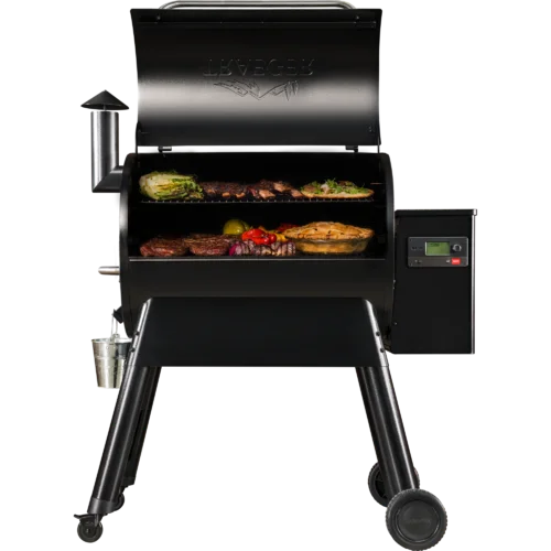 Black Traeger Pro 780 Wood Pellet Grill