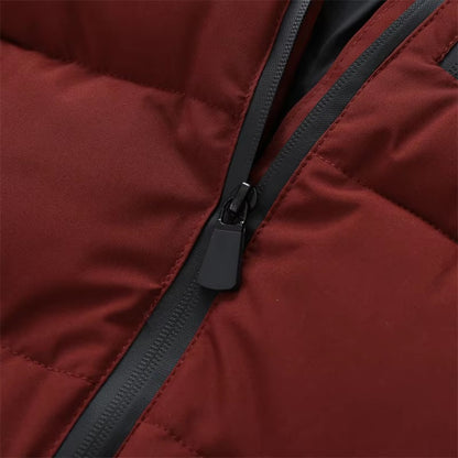 Brookmonts Women’s Hooded Padded Winter Coat – Belted Warm Parka