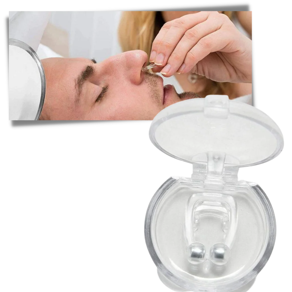 Nose plug to stop snoring