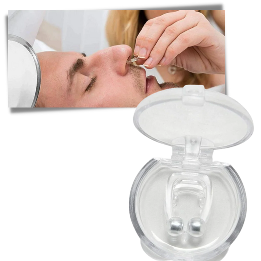 Nose plug to stop snoring