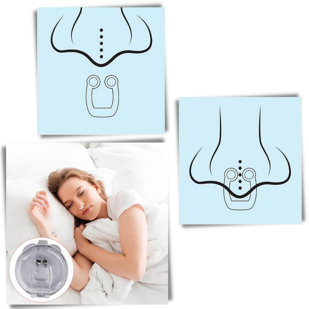 Nose plug to stop snoring