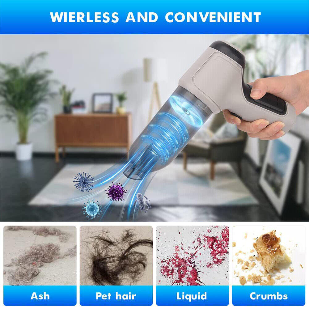 Powerful Cordless Handheld Vacuum - VacuumPlus™