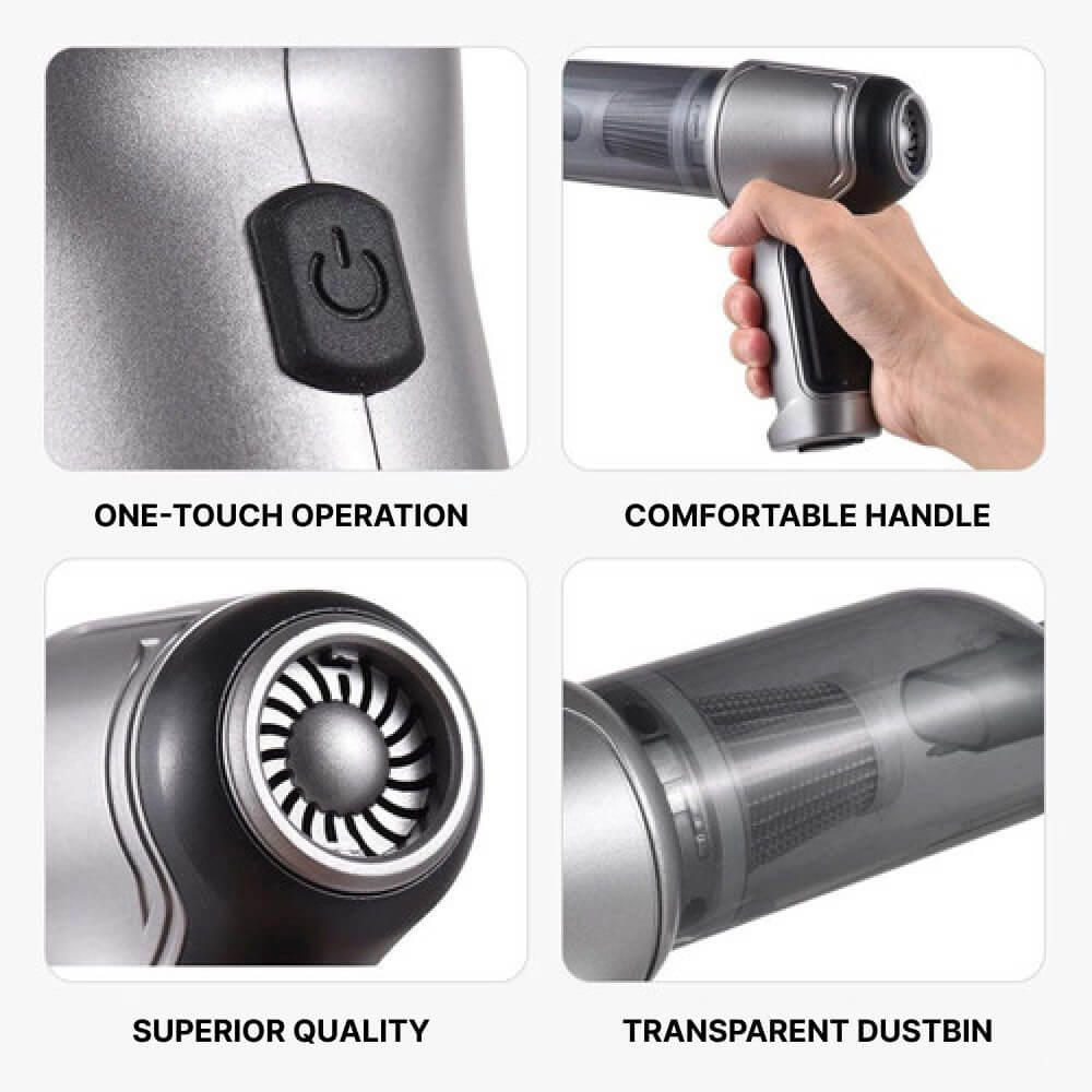 Powerful Cordless Handheld Vacuum - VacuumPlus™