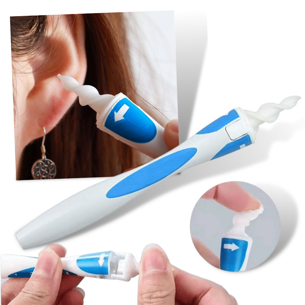 Silicone Spiral Ear Cleaner Tool