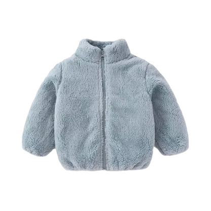 Brookmonts Kids’ Fleece Winter Jacket – Warm Turtleneck Zip-Up Coat