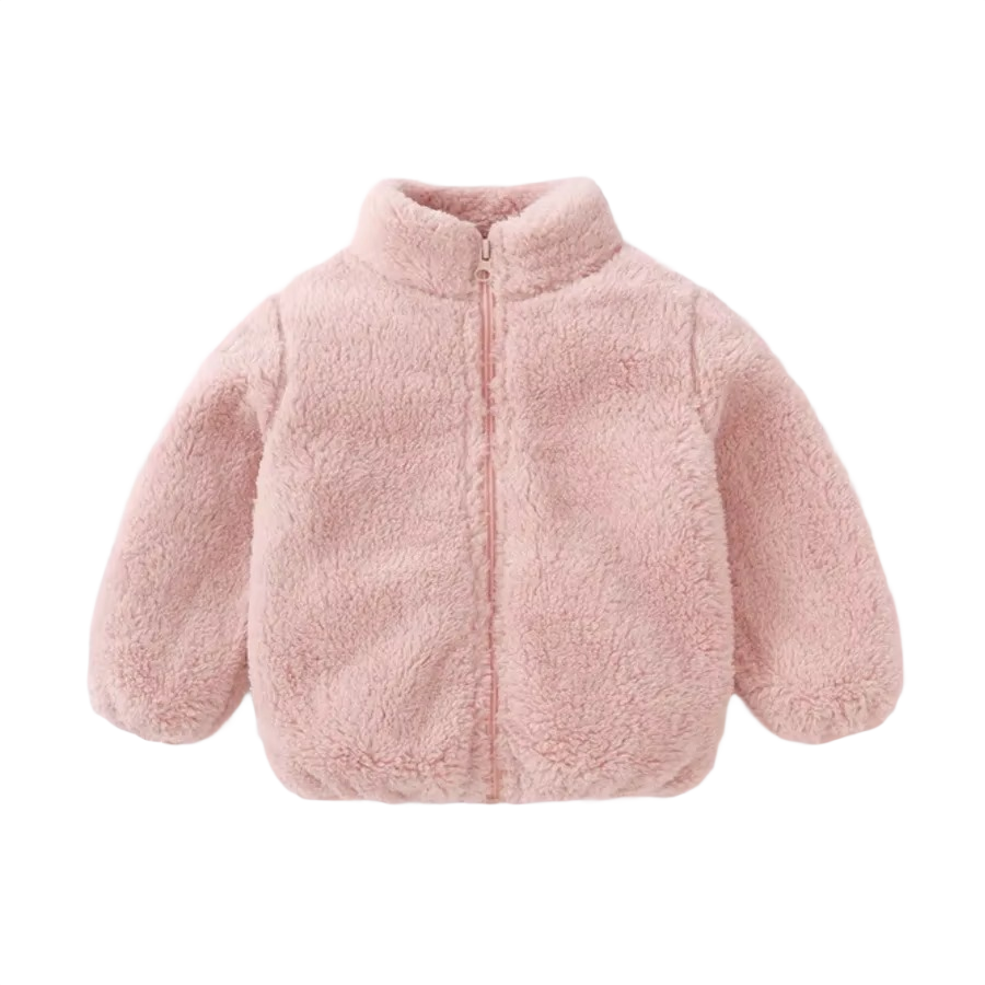 Brookmonts Kids’ Fleece Winter Jacket – Warm Turtleneck Zip-Up Coat