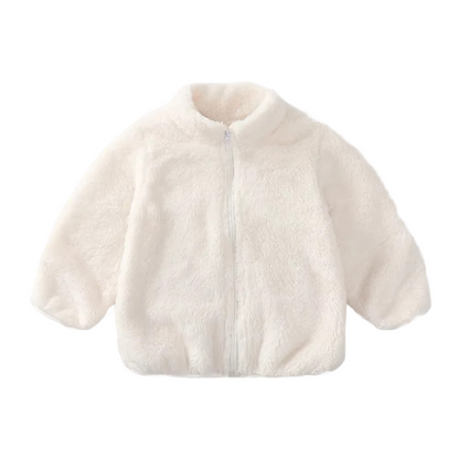 Brookmonts Kids’ Fleece Winter Jacket – Warm Turtleneck Zip-Up Coat