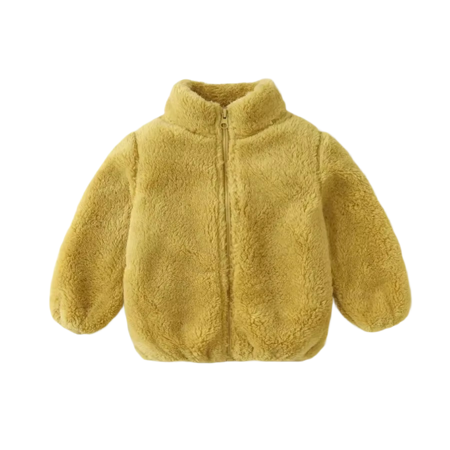 Brookmonts Kids’ Fleece Winter Jacket – Warm Turtleneck Zip-Up Coat