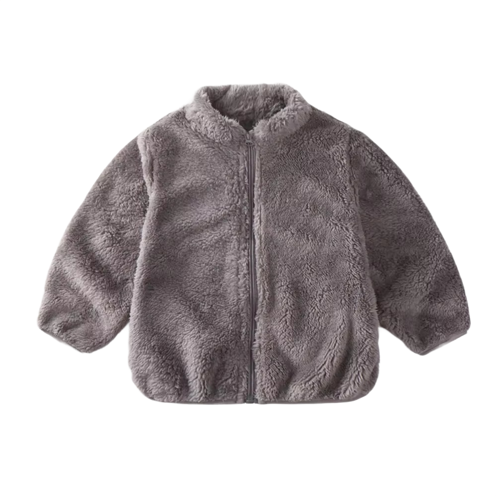 Brookmonts Kids’ Fleece Winter Jacket – Warm Turtleneck Zip-Up Coat