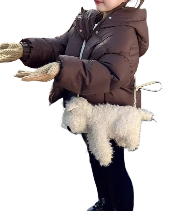Brookmonts Kids’ Hooded Winter Jacket – Thick Cotton-Padded Coat