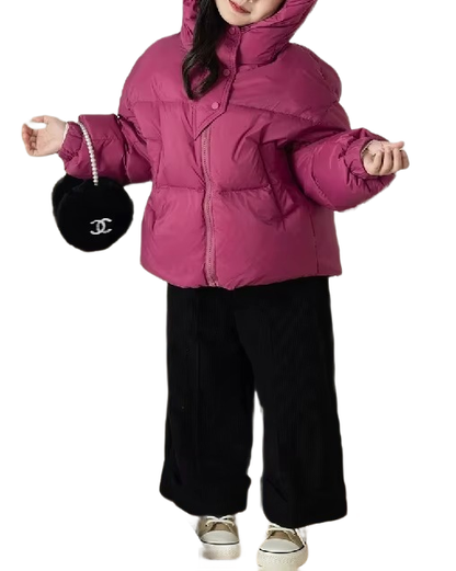 Brookmonts Kids’ Hooded Winter Jacket – Thick Cotton-Padded Coat