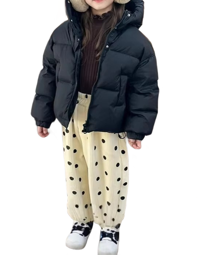 Brookmonts Kids’ Hooded Winter Jacket – Thick Cotton-Padded Coat