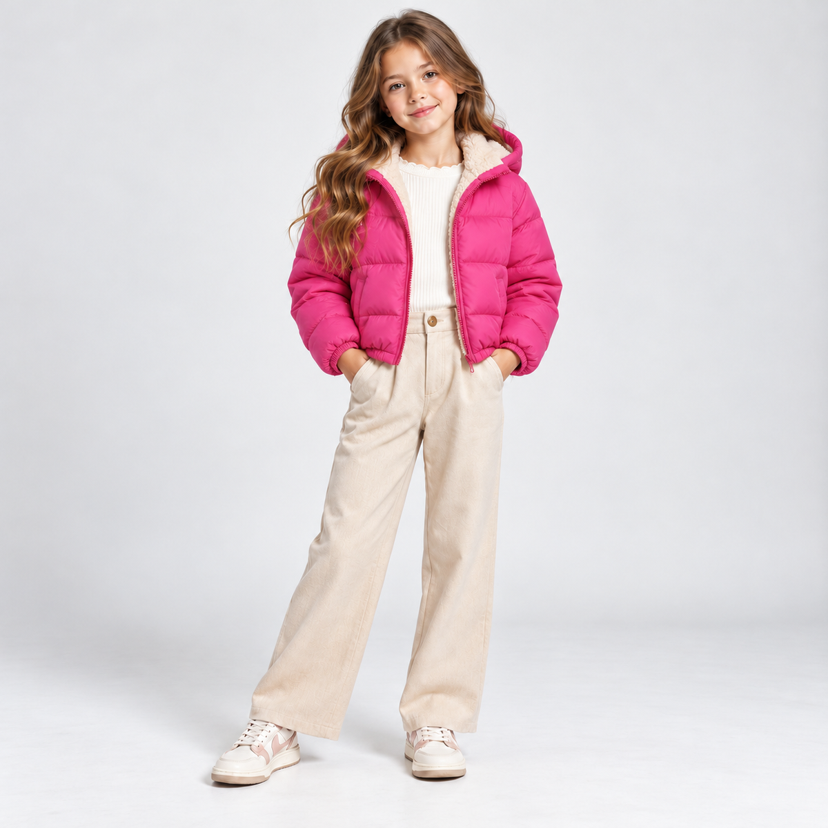 Brookmonts Kids’ Hooded Winter Jacket – Thick Plush Warm Coat
