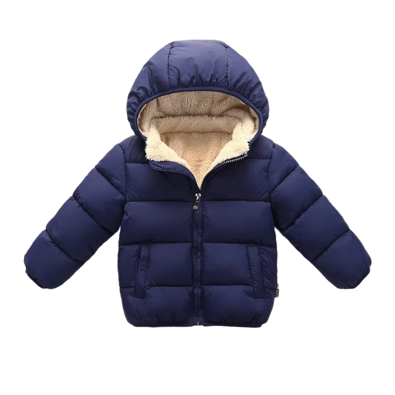 Brookmonts Kids’ Hooded Winter Jacket – Thick Plush Warm Coat