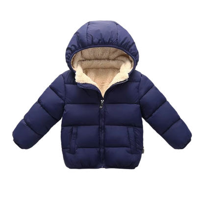 Brookmonts Kids’ Hooded Winter Jacket – Thick Plush Warm Coat