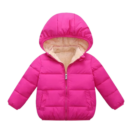 Brookmonts Kids’ Hooded Winter Jacket – Thick Plush Warm Coat