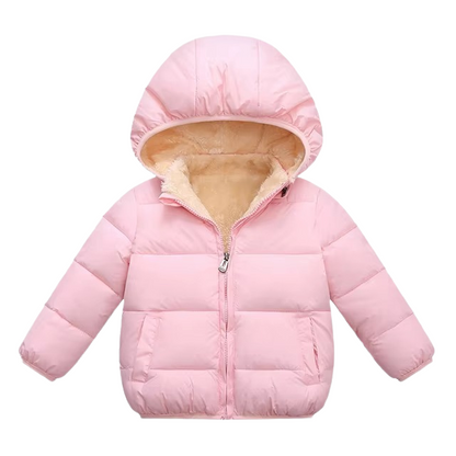 Brookmonts Kids’ Hooded Winter Jacket – Thick Plush Warm Coat