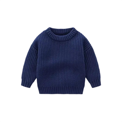 Brookmonts Unisex Baby Cotton Sweater – Warm Long Sleeve Knit Pullover