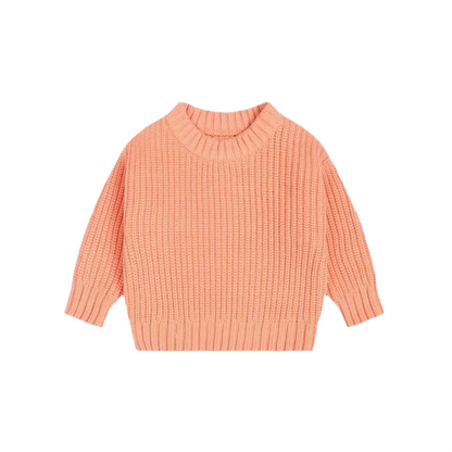Brookmonts Unisex Baby Cotton Sweater – Warm Long Sleeve Knit Pullover