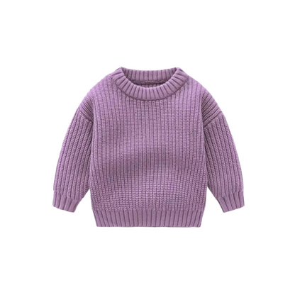 Brookmonts Unisex Baby Cotton Sweater – Warm Long Sleeve Knit Pullover