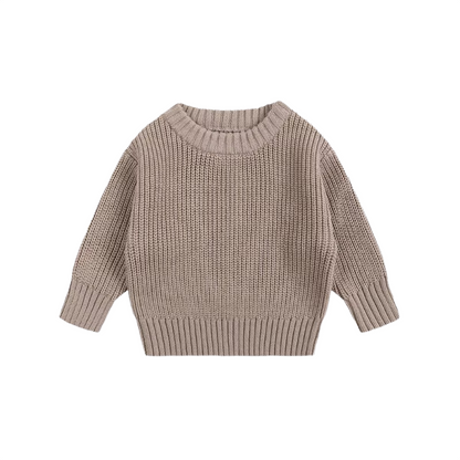 Brookmonts Unisex Baby Cotton Sweater – Warm Long Sleeve Knit Pullover