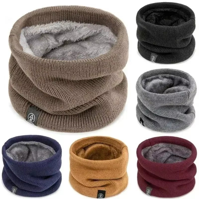 Brookmonts Unisex Knitted Neck Warmer – Thick Winter Ring Scarf
