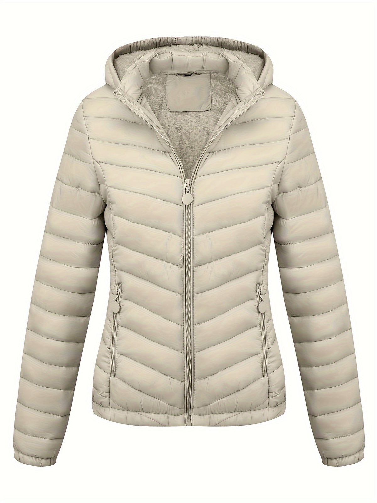 Brookmonts Women’s Hooded Puffer Jacket – Lightweight Quilted Winter Coat