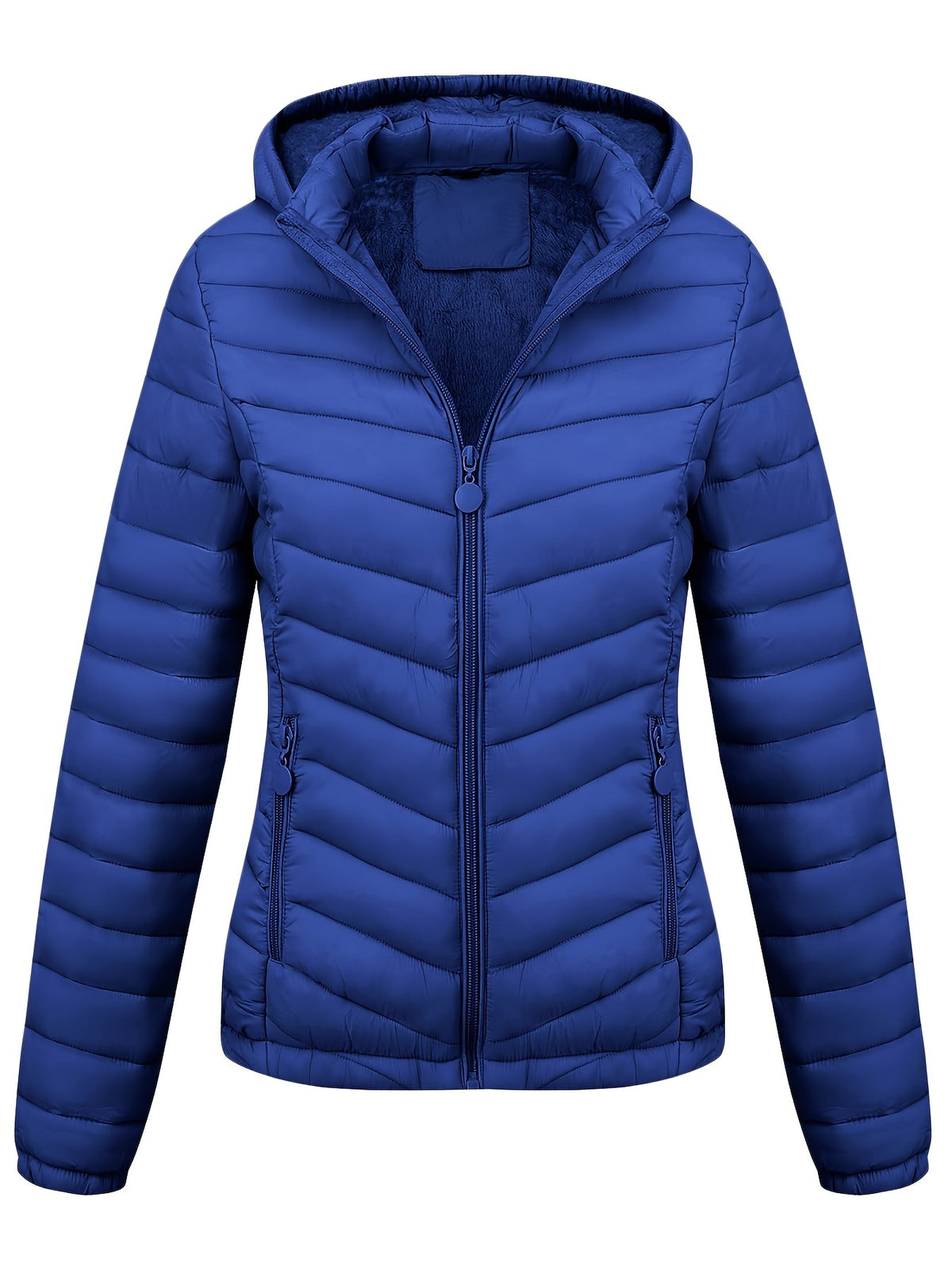 Brookmonts Women’s Hooded Puffer Jacket – Lightweight Quilted Winter Coat