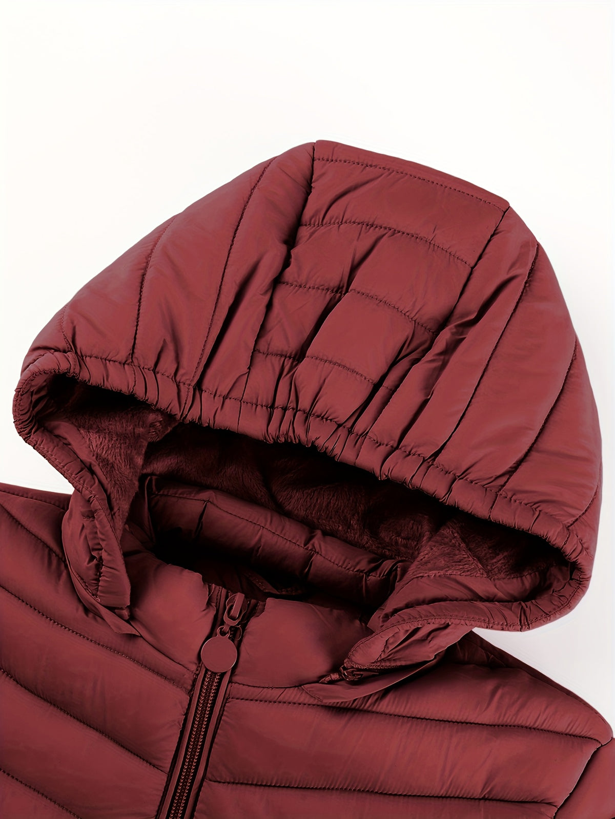 Brookmonts Women’s Hooded Puffer Jacket – Lightweight Quilted Winter Coat