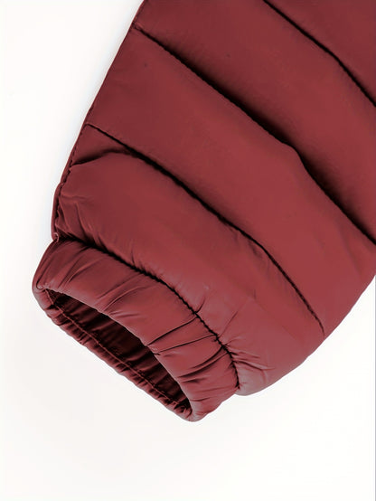 Brookmonts Women’s Hooded Puffer Jacket – Lightweight Quilted Winter Coat