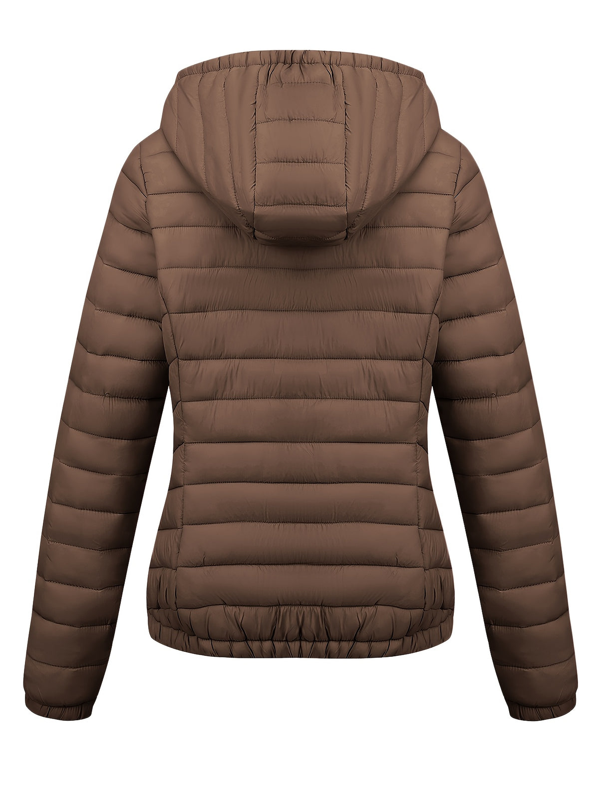 Brookmonts Women’s Hooded Puffer Jacket – Lightweight Quilted Winter Coat