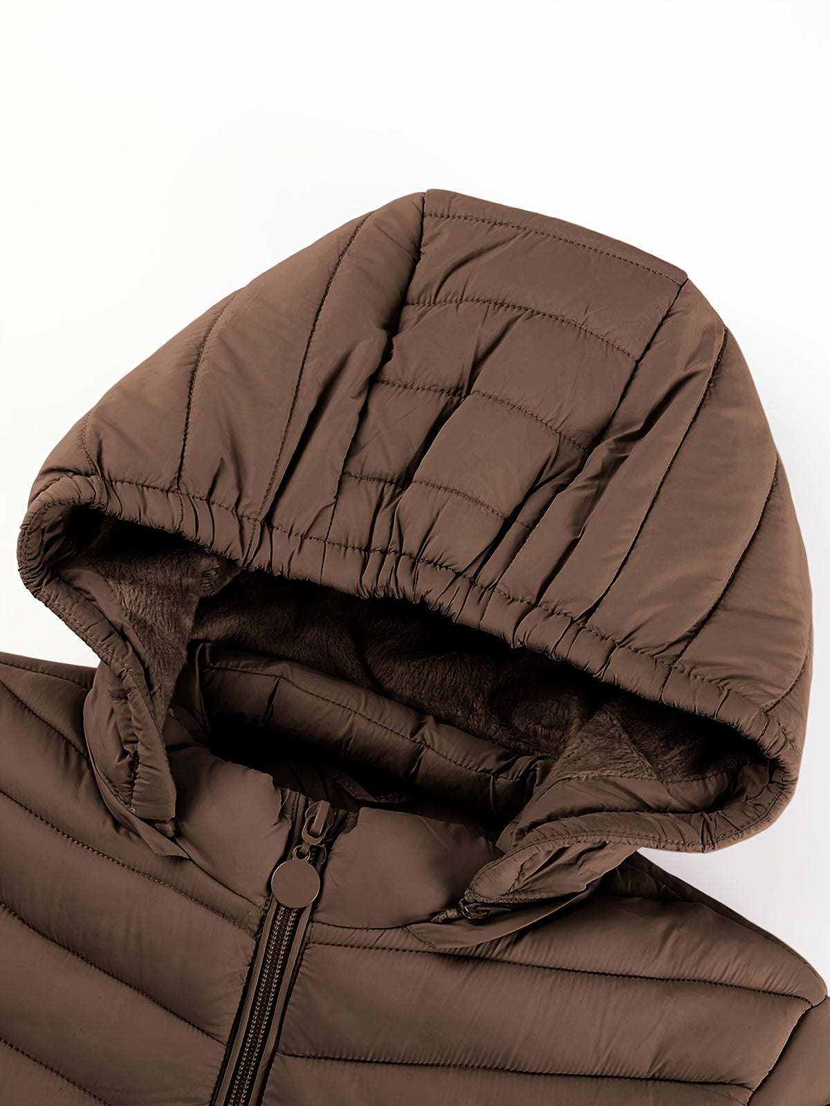 Brookmonts Women’s Hooded Puffer Jacket – Lightweight Quilted Winter Coat