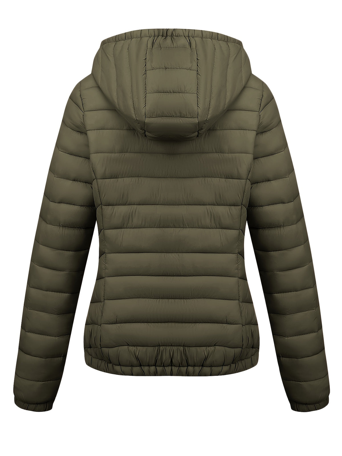Brookmonts Women’s Hooded Puffer Jacket – Lightweight Quilted Winter Coat