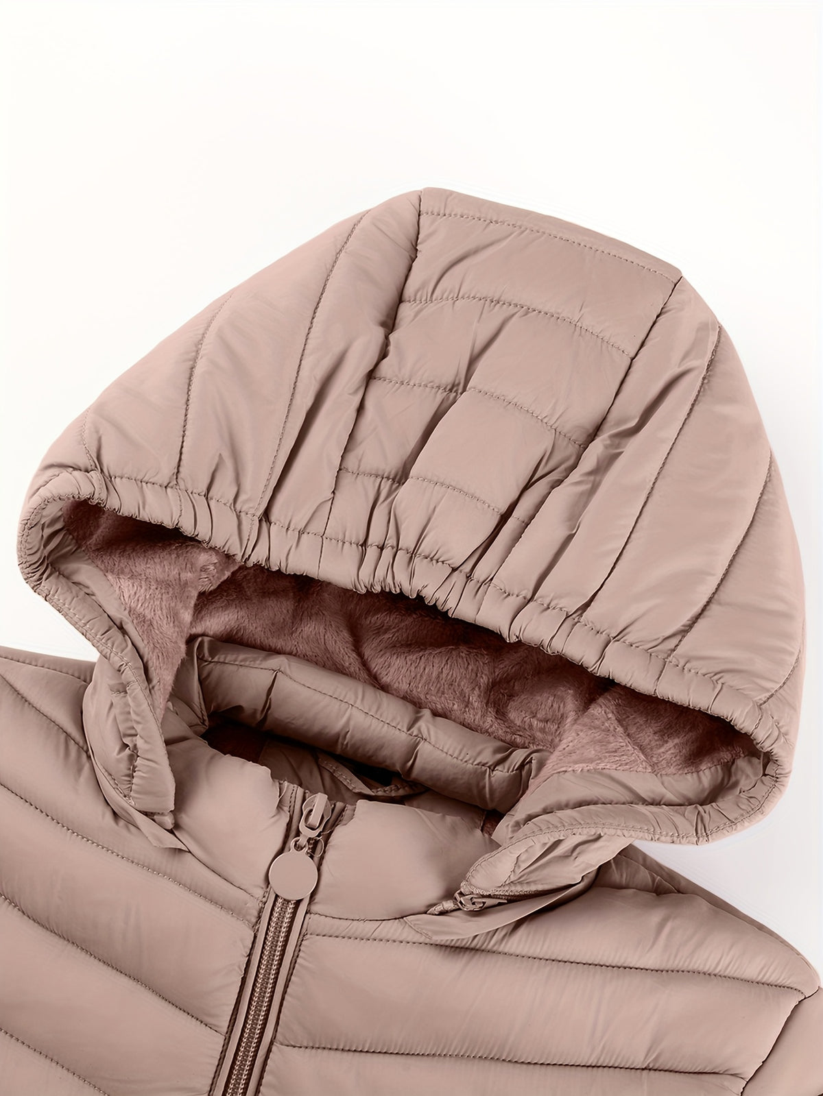 Brookmonts Women’s Hooded Puffer Jacket – Lightweight Quilted Winter Coat