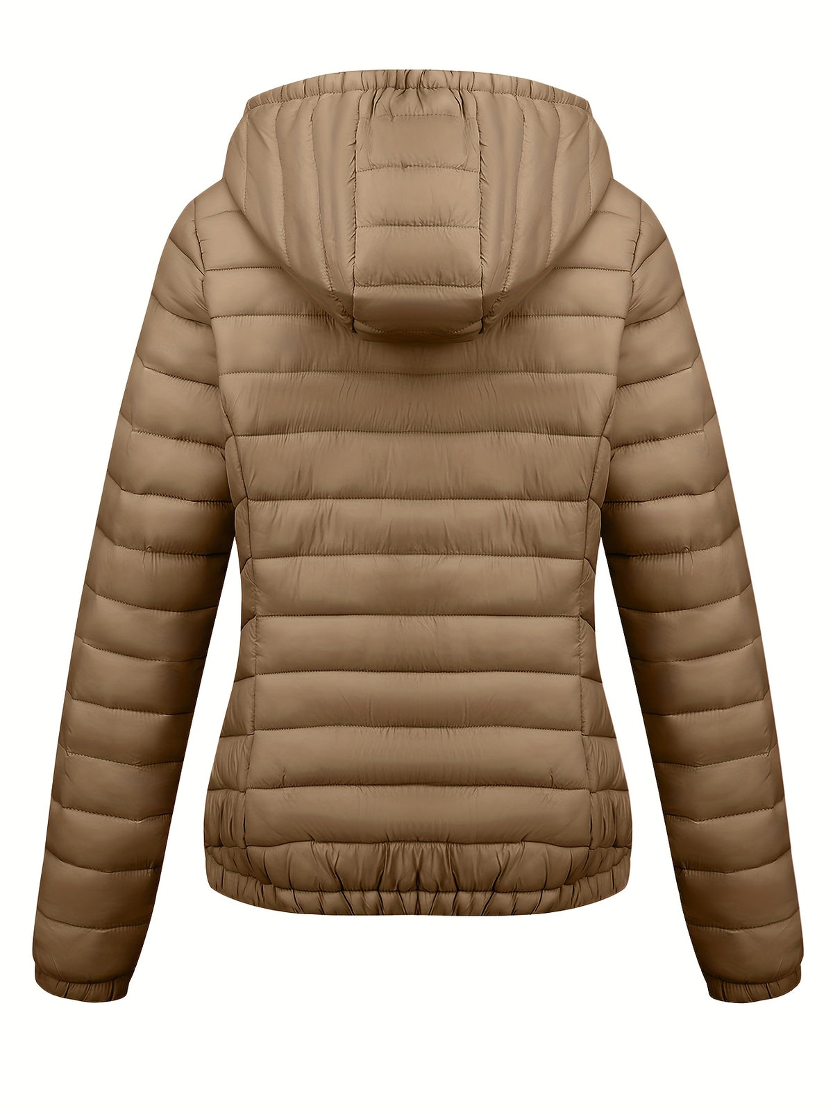 Brookmonts Women’s Hooded Puffer Jacket – Lightweight Quilted Winter Coat