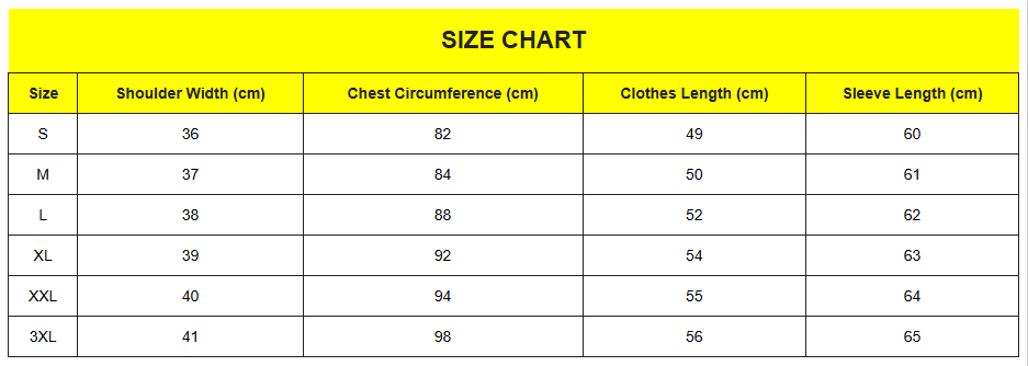 Size guide