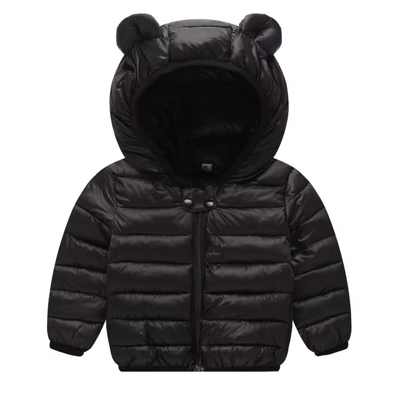 Brookmonts Kids’ Hooded Winter Jacket – Thick Padded Fleece Coat