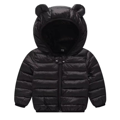 Brookmonts Kids’ Hooded Winter Jacket – Thick Padded Fleece Coat
