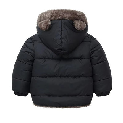 Brookmonts Kids’ Hooded Winter Jacket – Thick Padded Fleece Coat