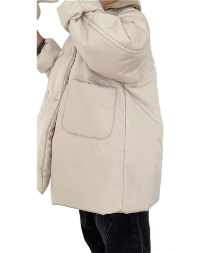 Brookmonts Kids’ Long Padded Winter Coat – Cotton-Filled Corduroy Jacket