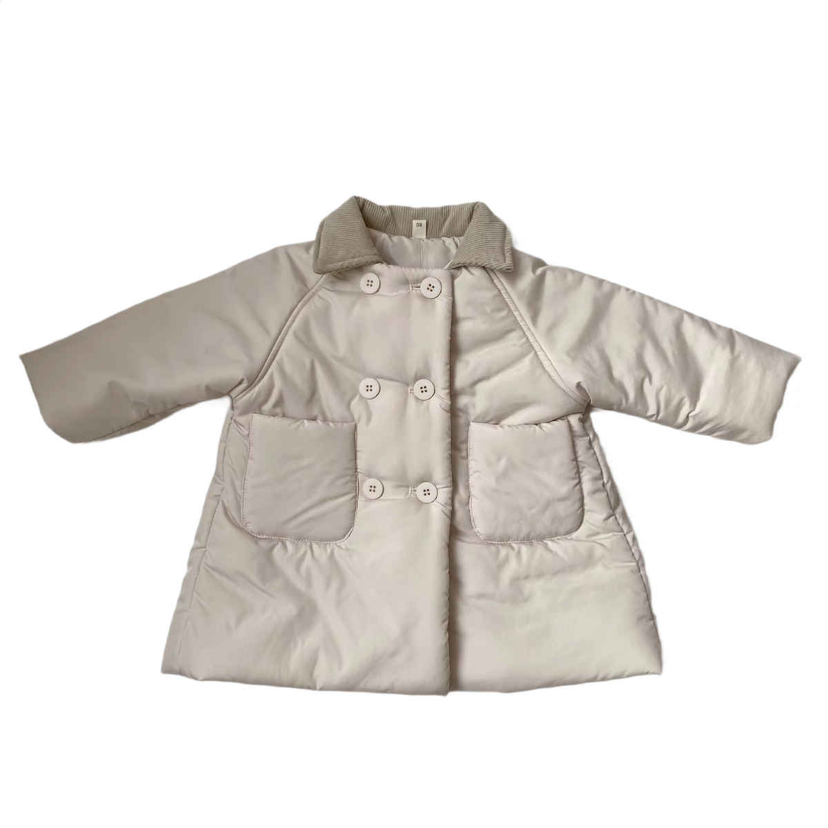 Brookmonts Kids’ Long Padded Winter Coat – Cotton-Filled Corduroy Jacket