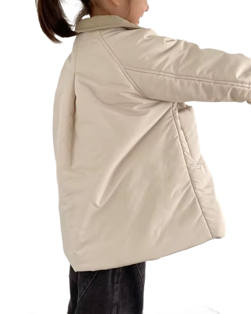 Brookmonts Kids’ Long Padded Winter Coat – Cotton-Filled Corduroy Jacket