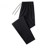 Brookmonts Men’s Casual Pants – Straight Leg Regular Fit Summer Trousers